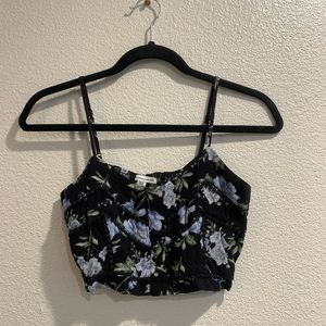 Floral crop top